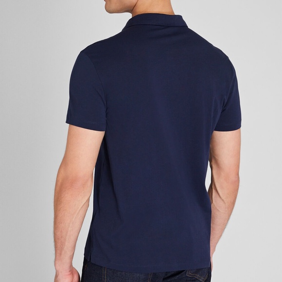 Featherweight Japanese Polo - New With Tags - NEVER WORN - Navy - Picture 2 of 5